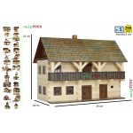 Casuta traditionala din lemn Magistratura - Tribunal